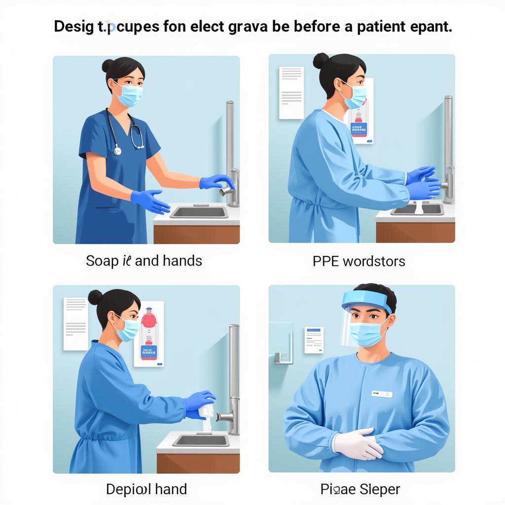 Hospital Training: Proper Hand Hygiene and PPE Use