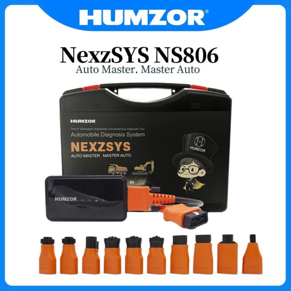 HUMZOR NS806 Heavy Truck OBD2 Scanner Diagnostic Tool Agriculture Tractor - Image 5