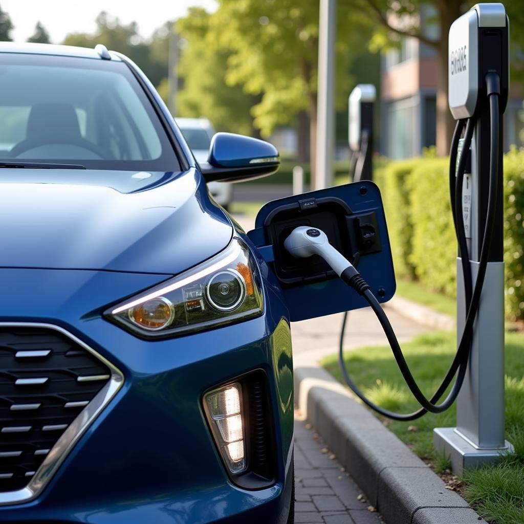 Hyundai Ioniq Electric Charging