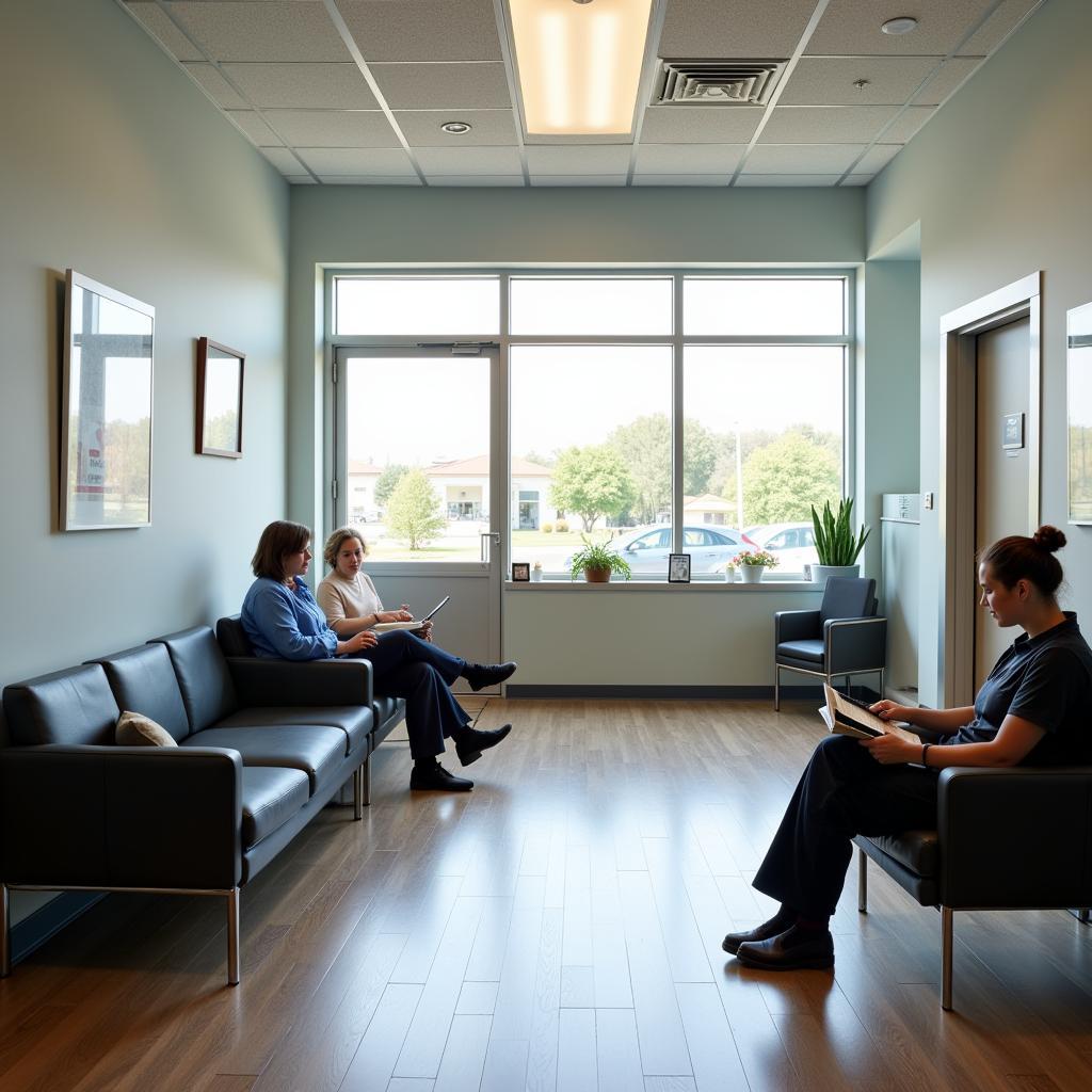 iCare Urgent Care Waiting Room