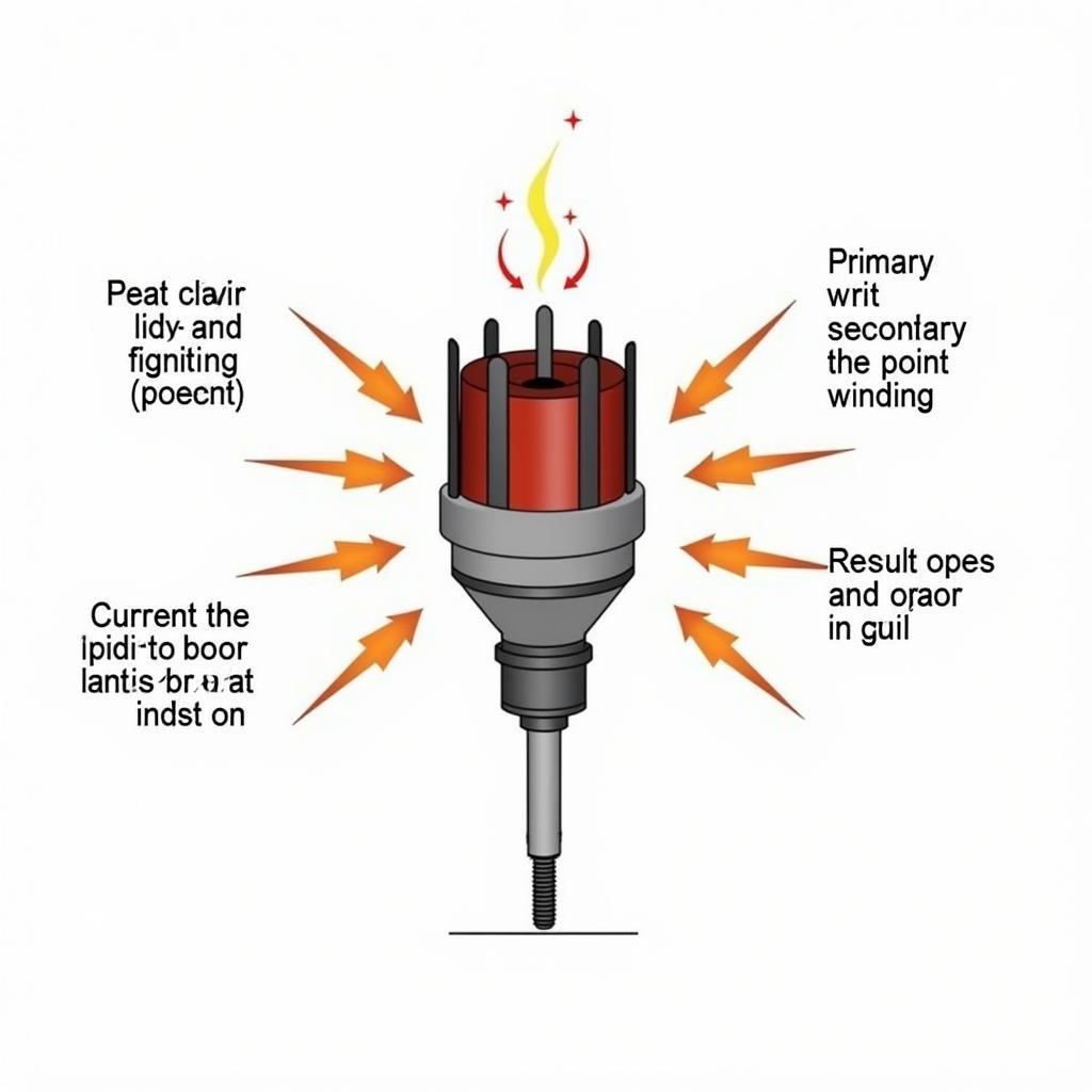 Ignition Points Functioning in Distributor