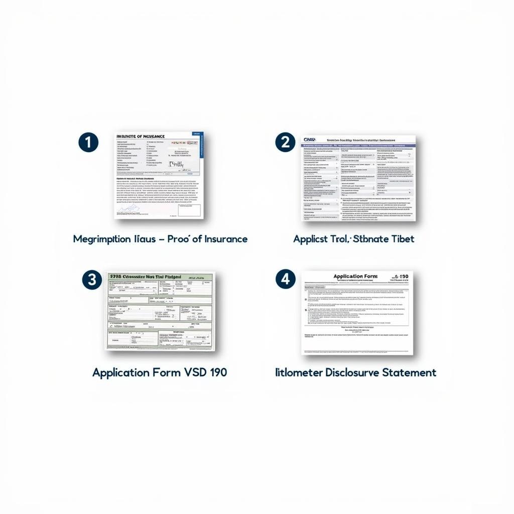 Illinois Car Registration Documents