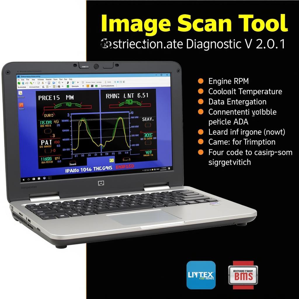 Image Scan Tool v2.0.1 Diagnostic Software in Action