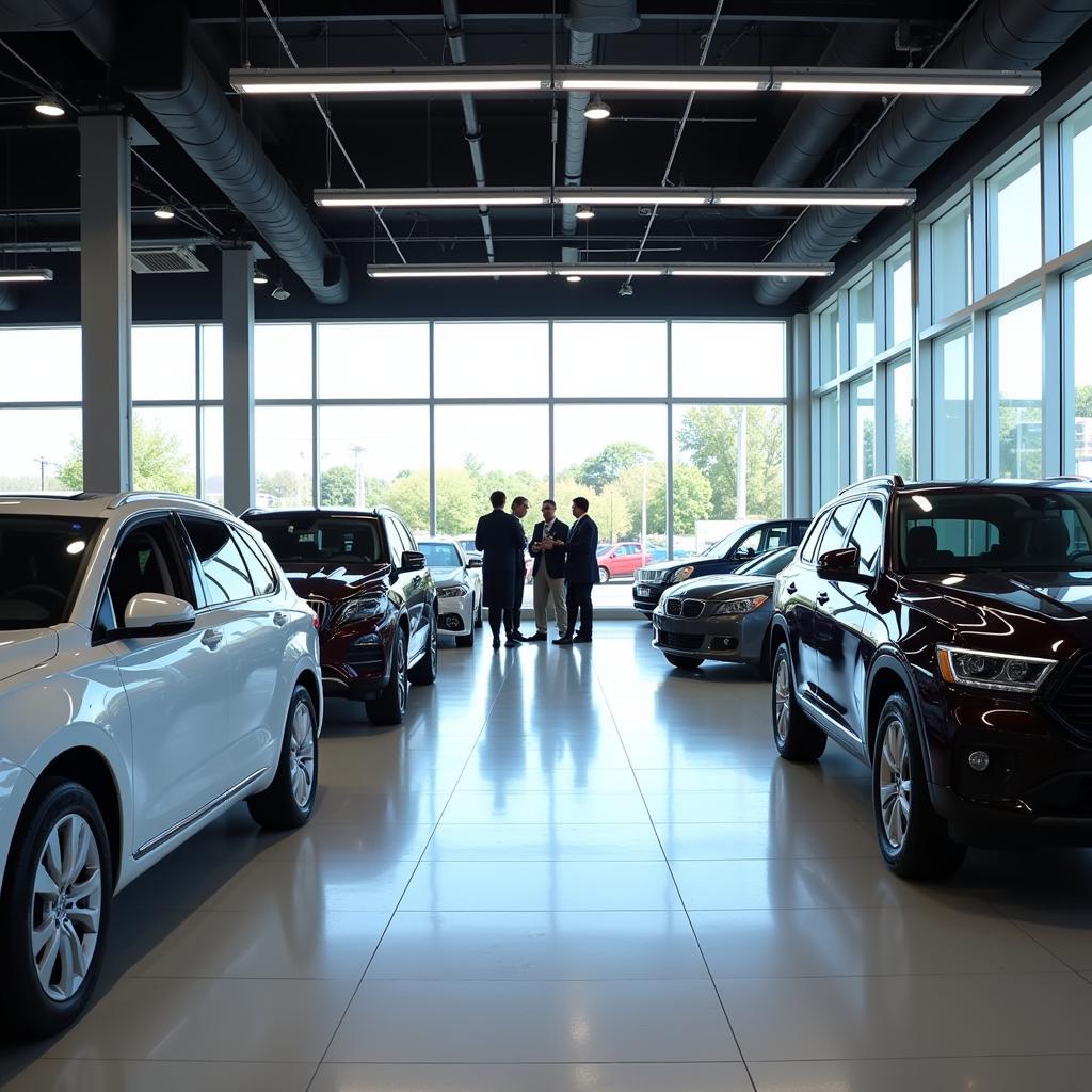 Indianapolis Car Dealership Showroom