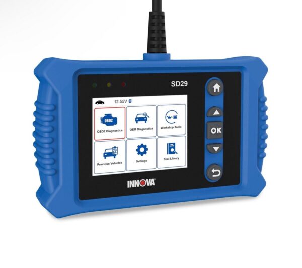 Innova 2.8in Diagnostic Tablet. SD29 Code Reader OBD2 Scanner / Erase Codes - Image 2