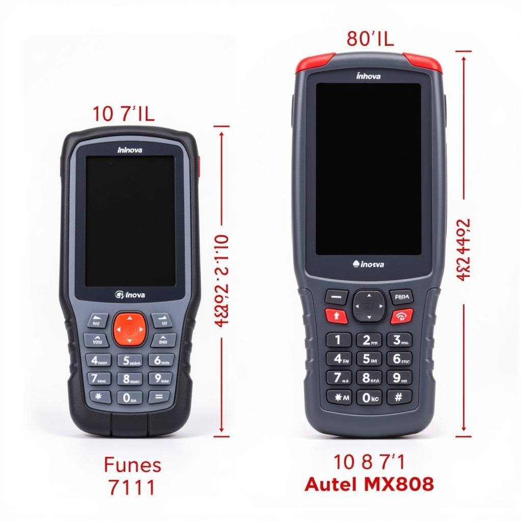 Innova 7111 and Autel MX808 Comparison