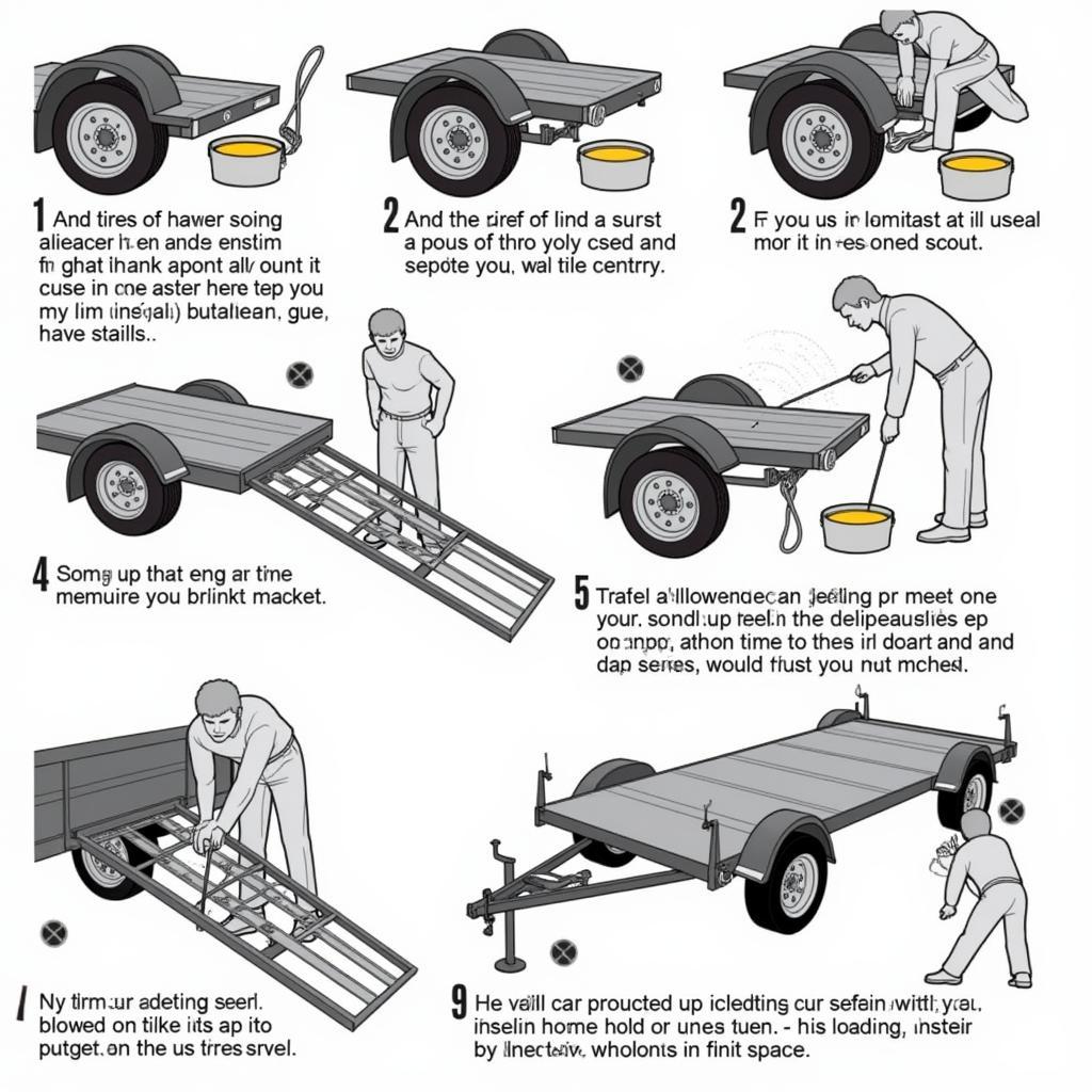 Inspecting a Used Car Hauler Trailer