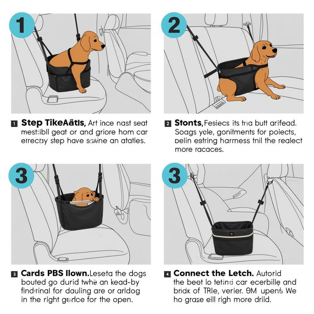 Installing a Dog Car Booster Seat