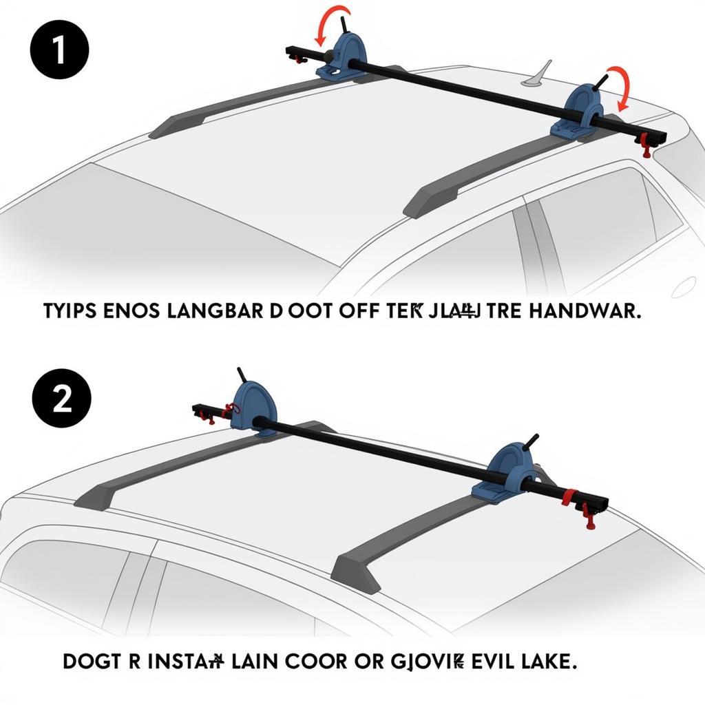 Installing Kayak J Hooks on a Car Roof Rack