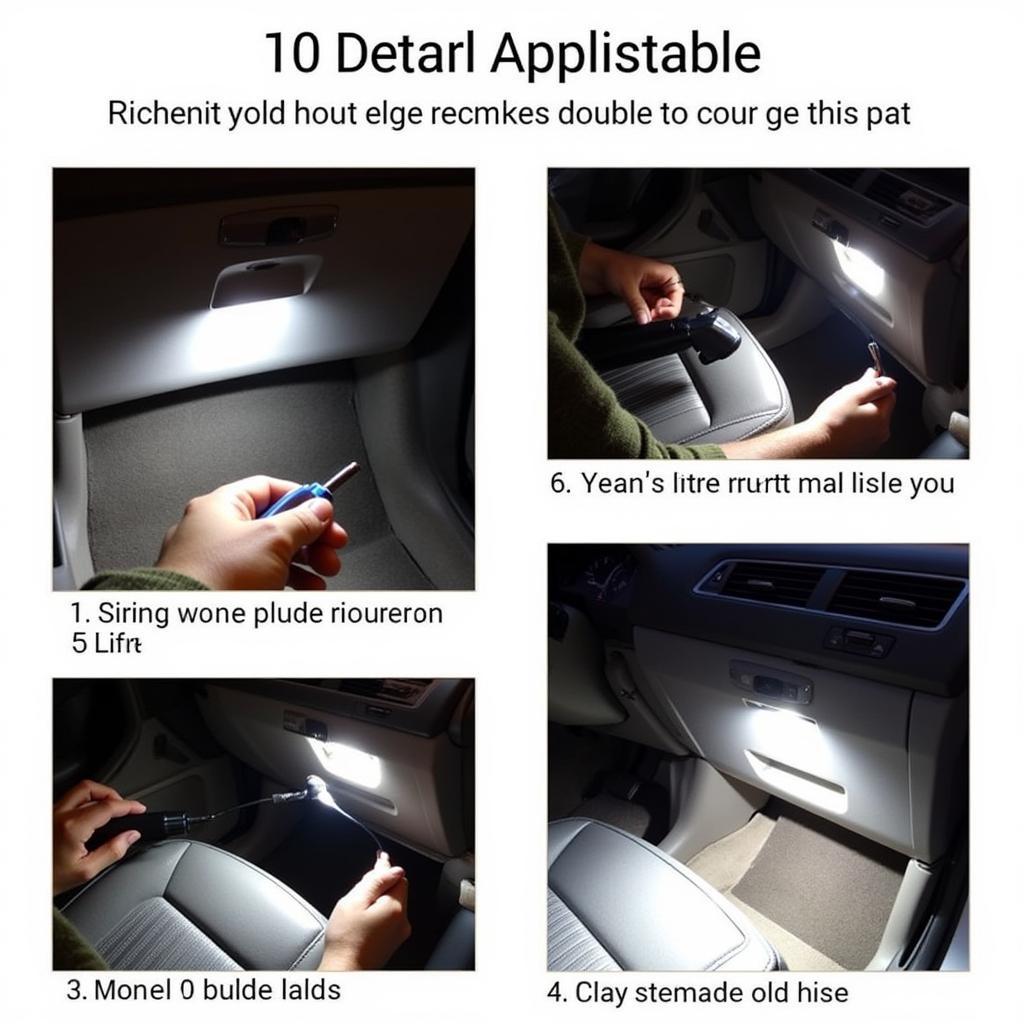 Installing LED Interior Car Lights