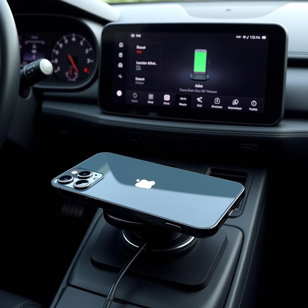 iPhone 15 Pro Connected to CarPlay Wirelessly