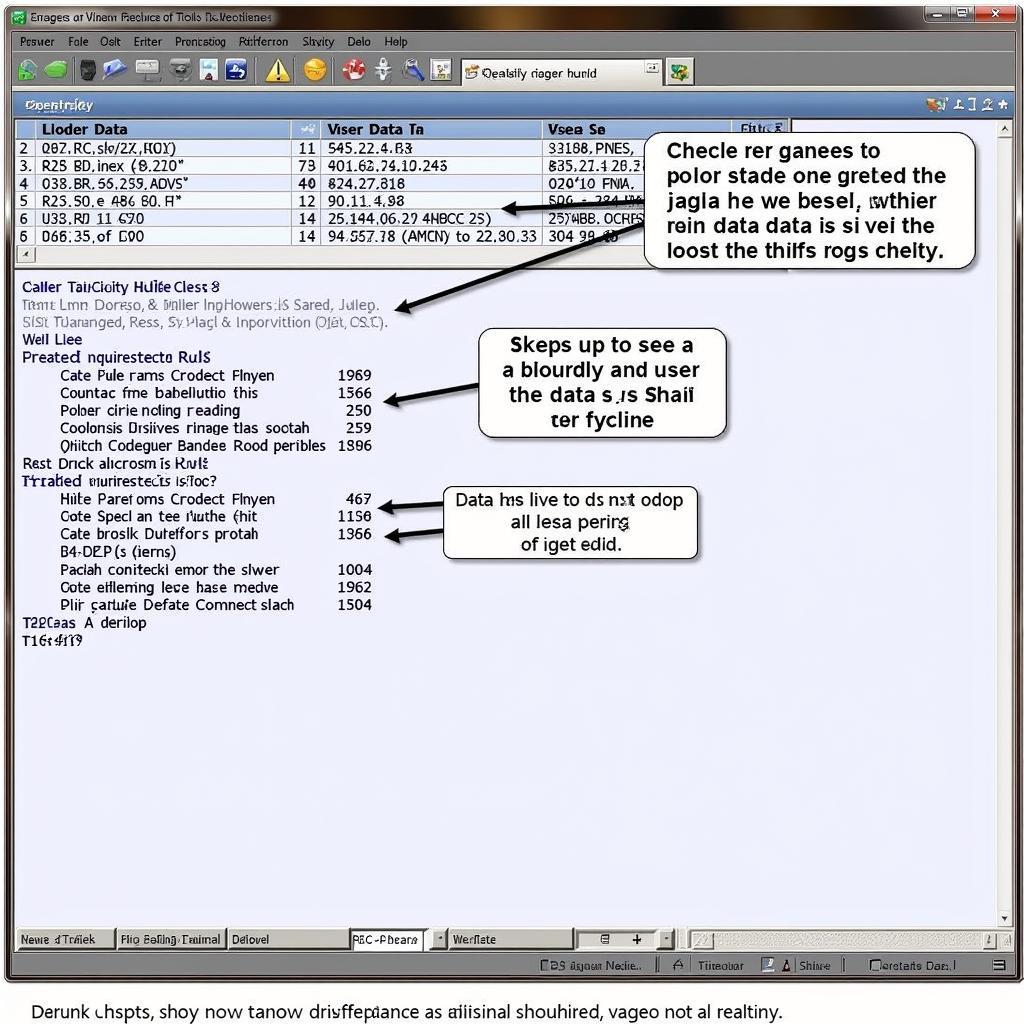 Jaguar Diagnostic Report on a Scan Tool