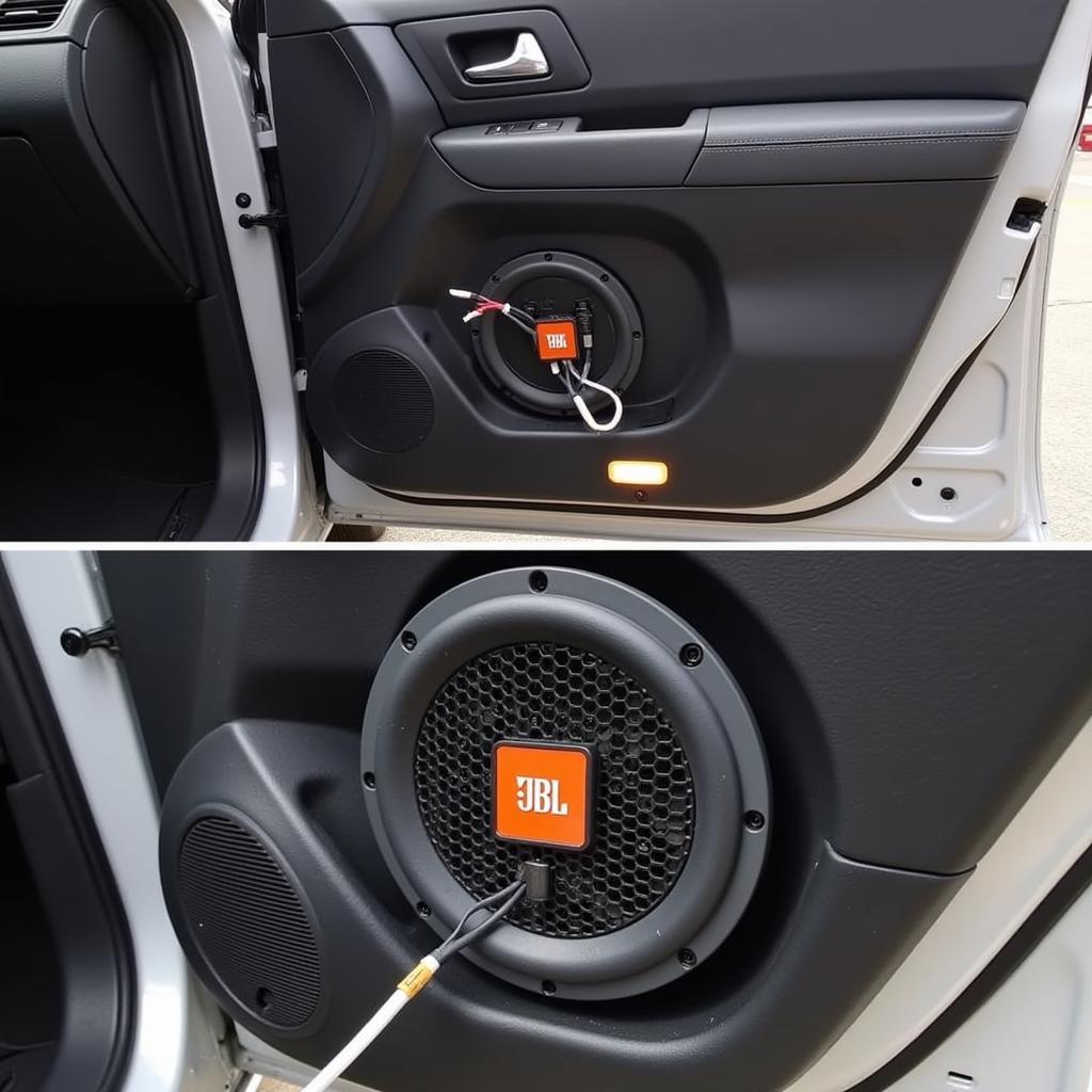 JBL Speaker Installation in a Car Door