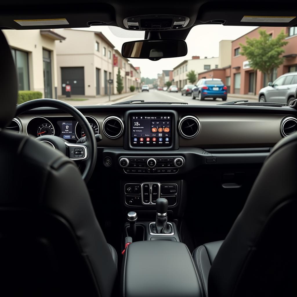 Jeep Gladiator's Interior Features and Technology