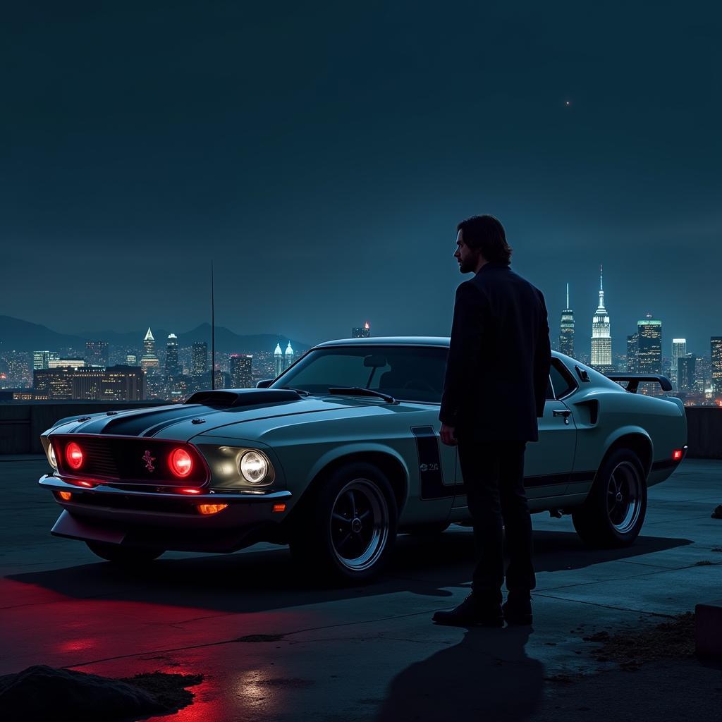 John Wick and his Mustang in the future of the franchise