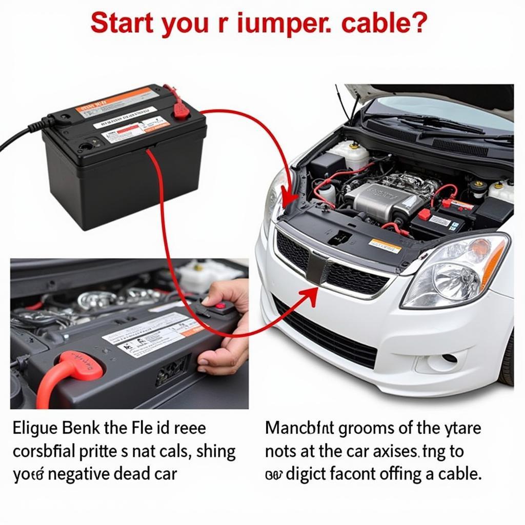 Properly Connecting Jumper Cables to Car Battery