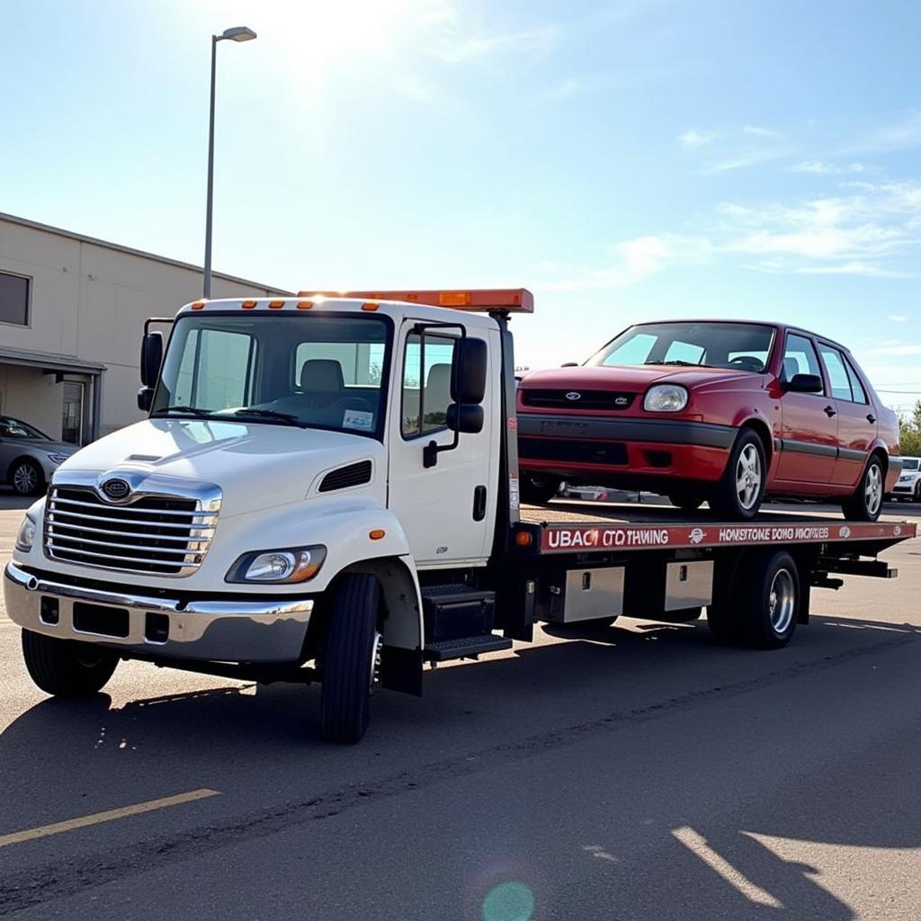 Towing a Junk Car