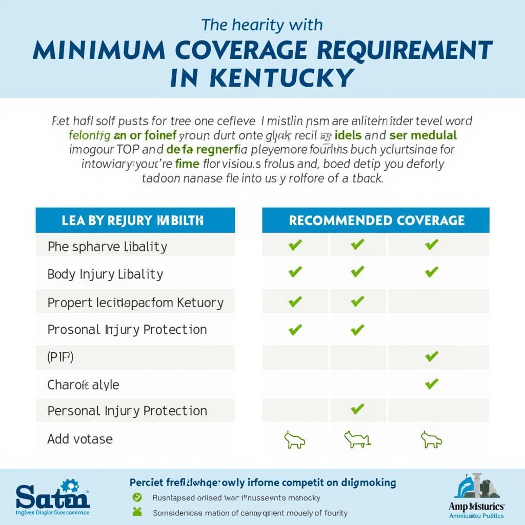 Kentucky Car Insurance Minimum Coverage Requirements