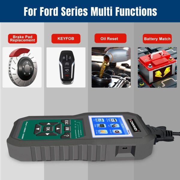 KONNWEI KW470 OBD2 Full System Scanner For F ord Universal Car OBD 2 Code Reader - Image 6