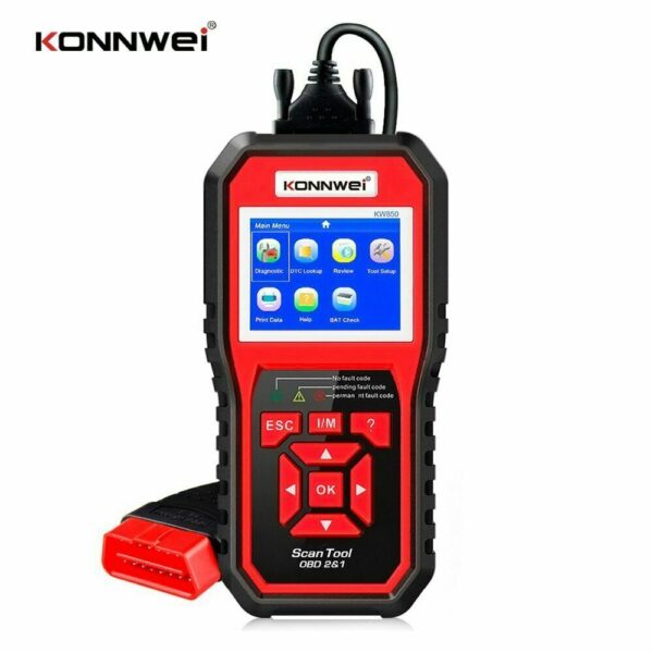 KONNWEI KW850 OBD2 EOBD Check Engine Automotive Code Reader Diagnostic Scanner Tool- - Image 6