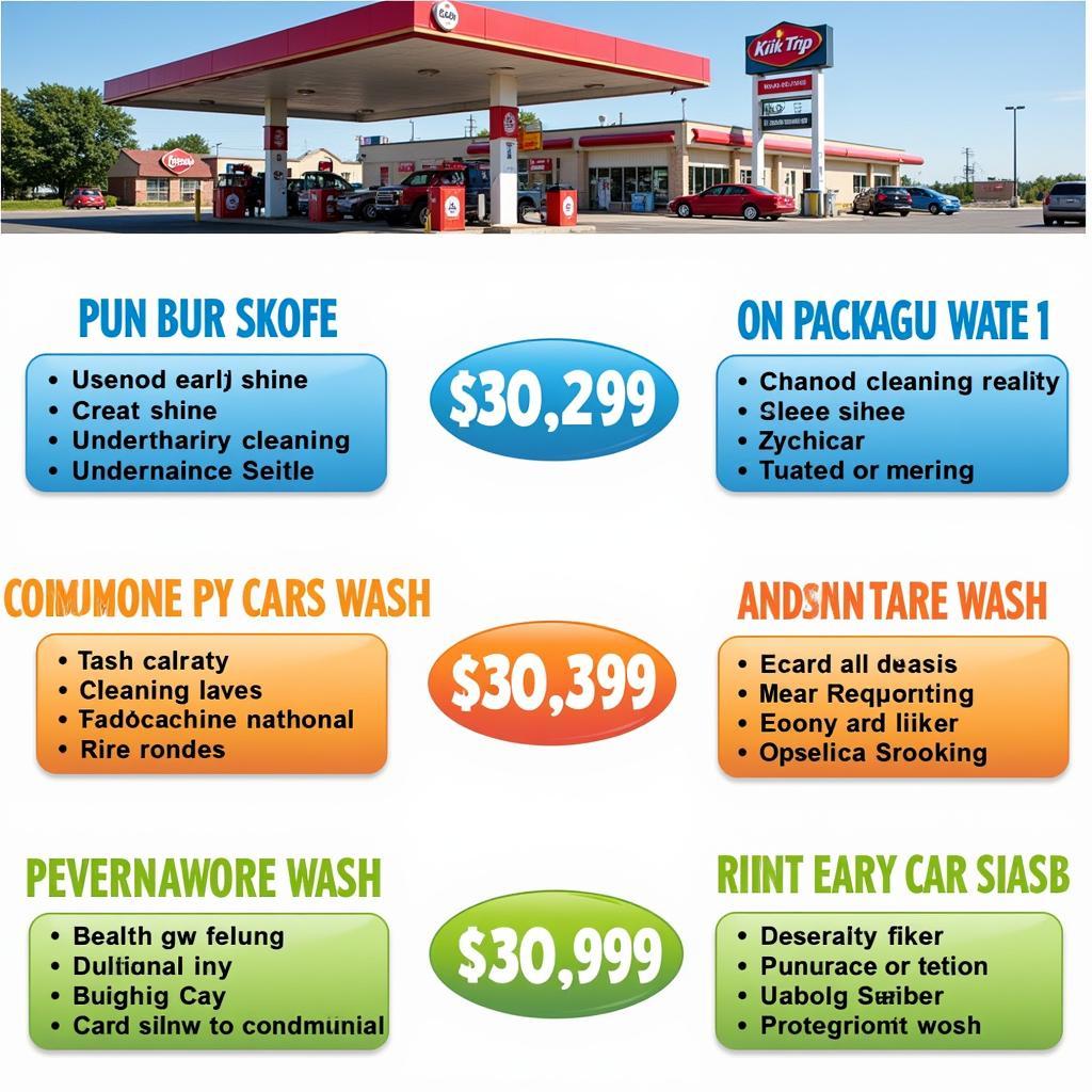 Kwik Trip car wash options available