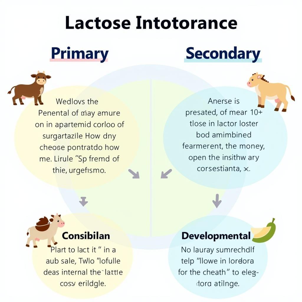 Types of Lactose Intolerance