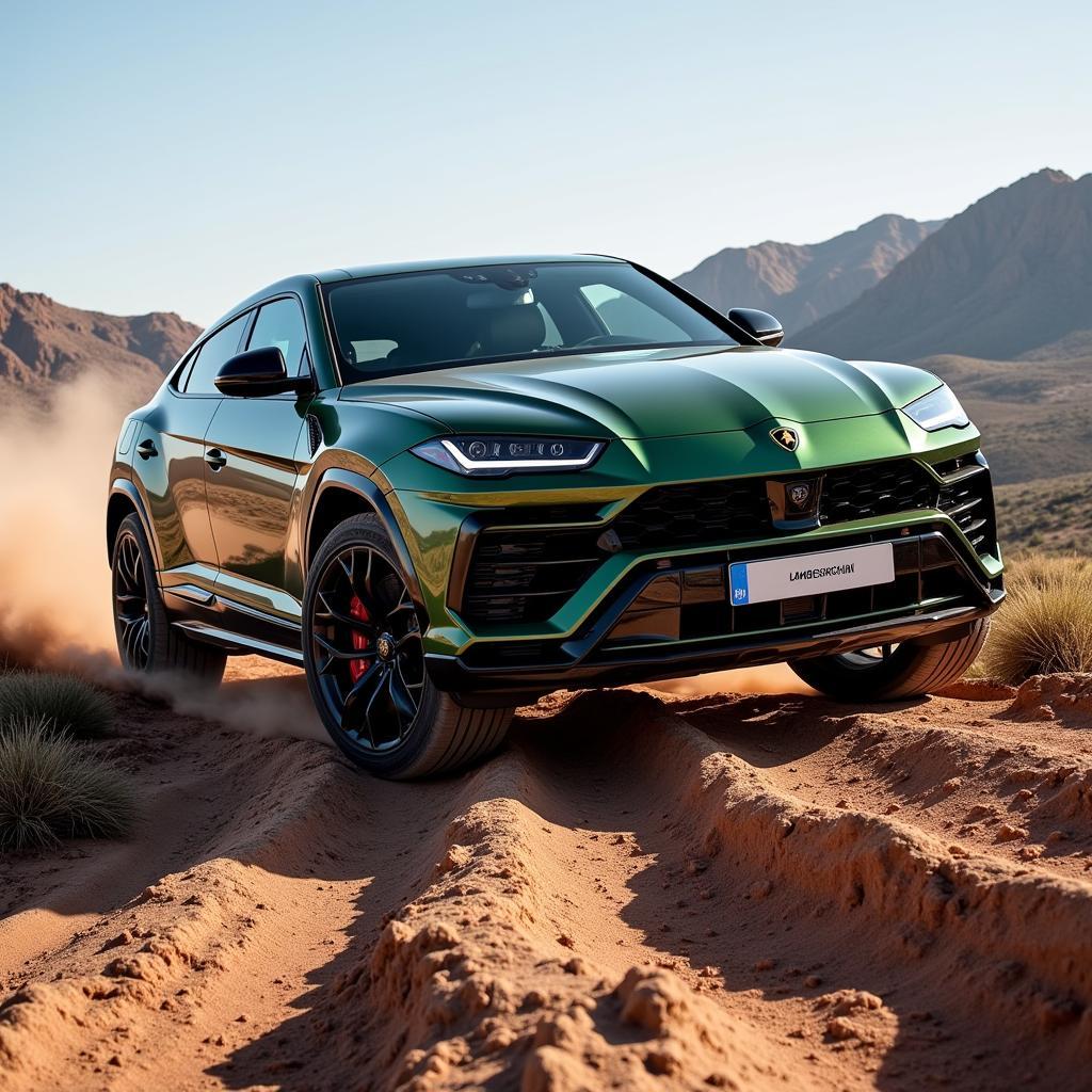 Lamborghini Urus showcasing SUV performance.