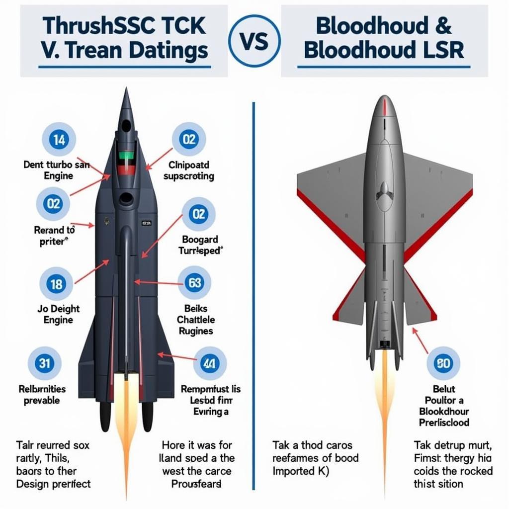 Land Speed Record Cars: ThrustSSC and Bloodhound LSR