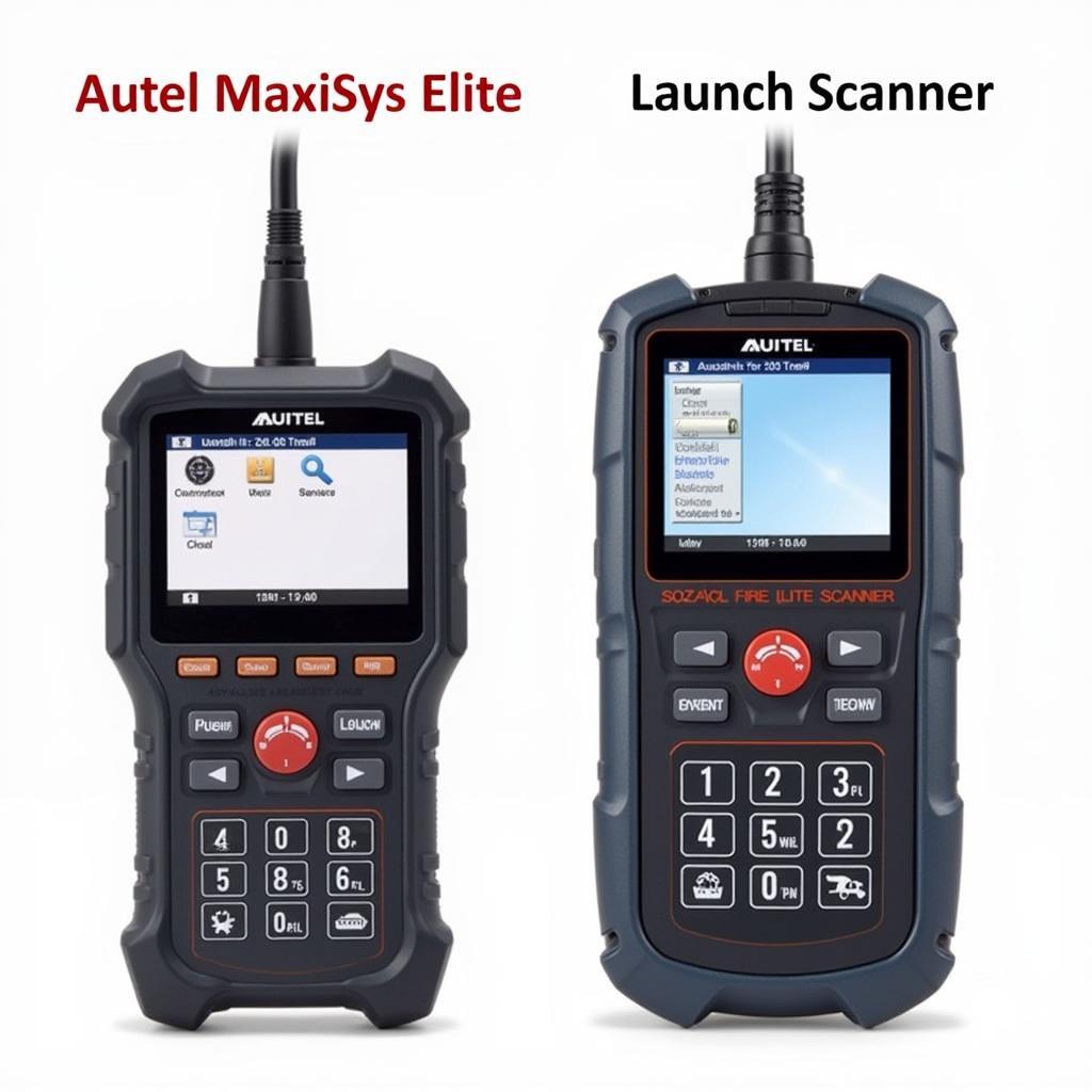 Launch and Autel Diagnostic Scanners Side-by-Side Comparison