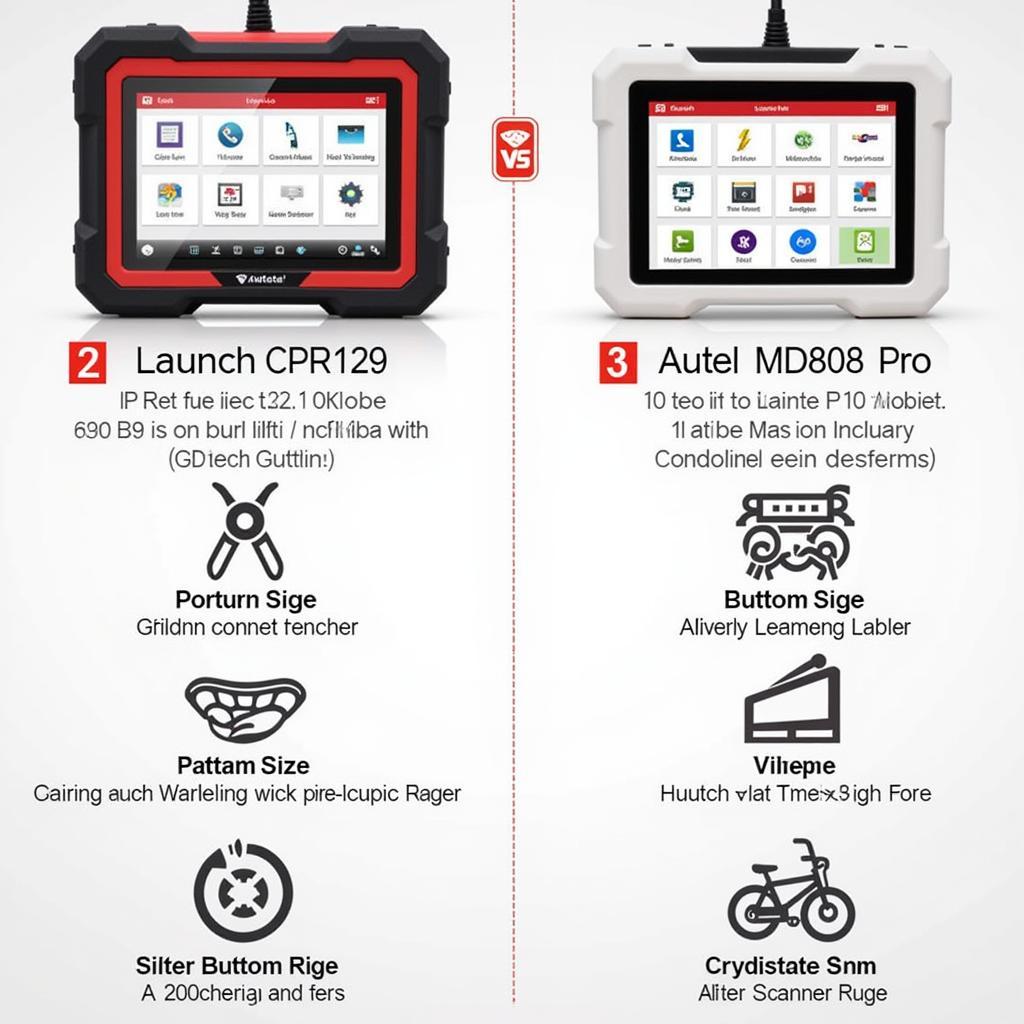 Launch CPR129 and Autel MD808 Pro Side-by-Side Comparison