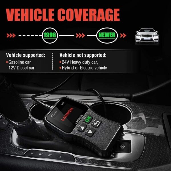 LAUNCH CR319 OBD Scanner OBD2 Code Reader Car Check Engine Fault Diagnostic Tool - Image 5