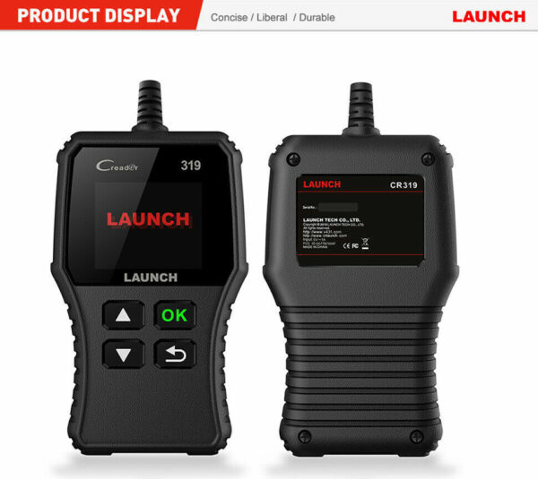 LAUNCH CR319 OBD2 Scanner Universal Car Fault Code Reader Engine Diagnostic Tool - Image 2