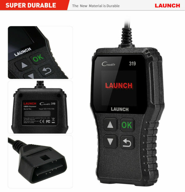 LAUNCH CR319 OBD2 Scanner Universal Car Fault Code Reader Engine Diagnostic Tool - Image 6