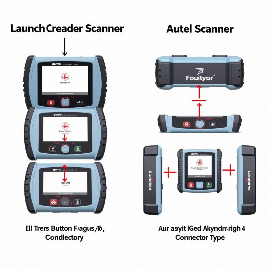 Launch Creader and Autel Scanner Comparison