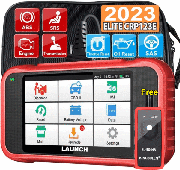 LAUNCH CRP123E Car OBD2 Scanner Check Engine ABS SRS Diagnostic Tool Code Reader - Image 8