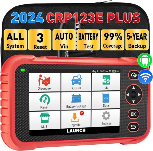 LAUNCH CRP123E Plus Pro All System Car Diagnostic Scanner Oil SAS Throttle Reset - Image 4