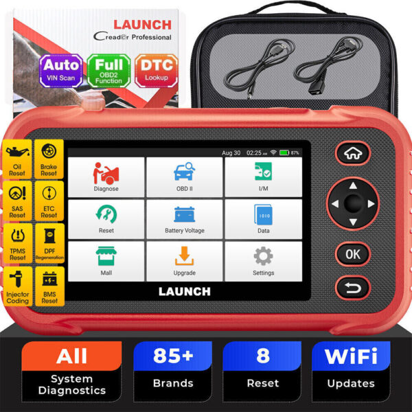 LAUNCH CRP129E PLUS Automotive Full System OBD2 Scanner Car Diagnostic Tool TPMS - Image 2