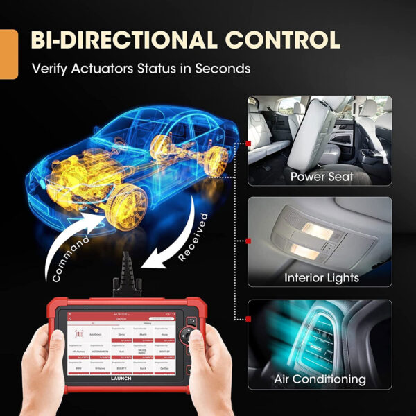 LAUNCH CRP919X OBD2 Bidirectional Scanner Full System Diagnostic Tool Key Coding - Image 5