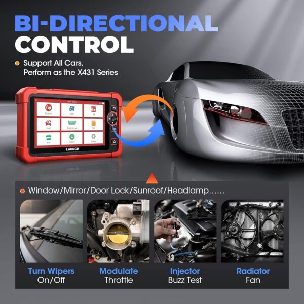 LAUNCH CRP919X OBD2 Bidirectional Scanner Full System Diagnostic Tool Key Coding - Image 4