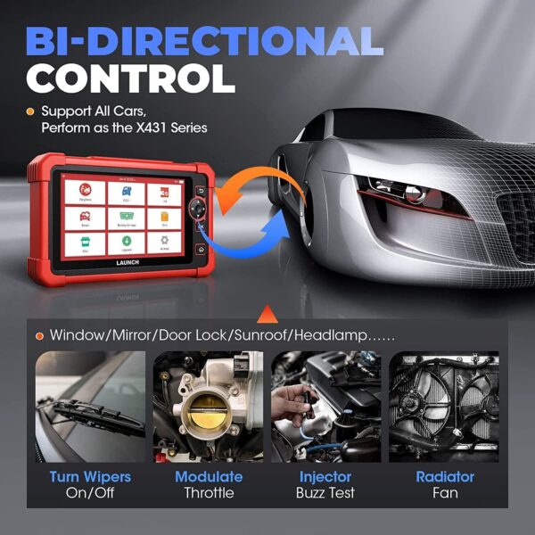 LAUNCH CRP919X OBD2 Scanner Bidirectional System Diagnostic K Coding TPMS - Image 5