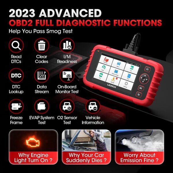 LAUNCH X431 CRP129X Automotive OBD2 Scanner Car Code Reader Auto Diagnostic Tool - Image 6