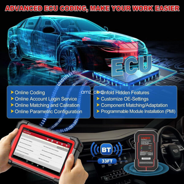 LAUNCH X431 CRP919E BT PRO Elite Bidirectional Car Diagnostic Scanner Key Coding - Image 5