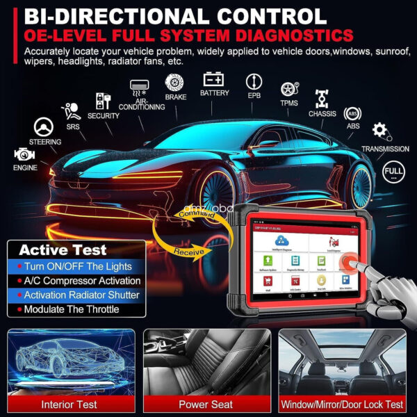 LAUNCH X431 CRP919E BT PRO Elite Bidirectional Car Diagnostic Scanner Key Coding - Image 6