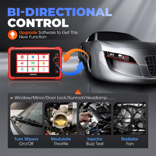 LAUNCH X431 CRP919X Bidirectional OBD2 Scanner Full System Diagnostic Key Coding - Image 5