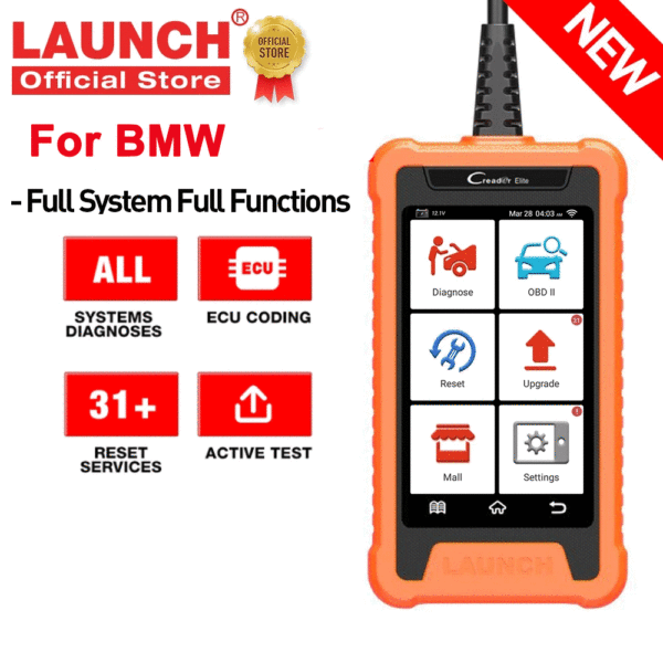 LAUNCH X431 Elite for BMW Car Diagnostic Tool OBD2 Code Reader Scanner pk X431 V - Image 2