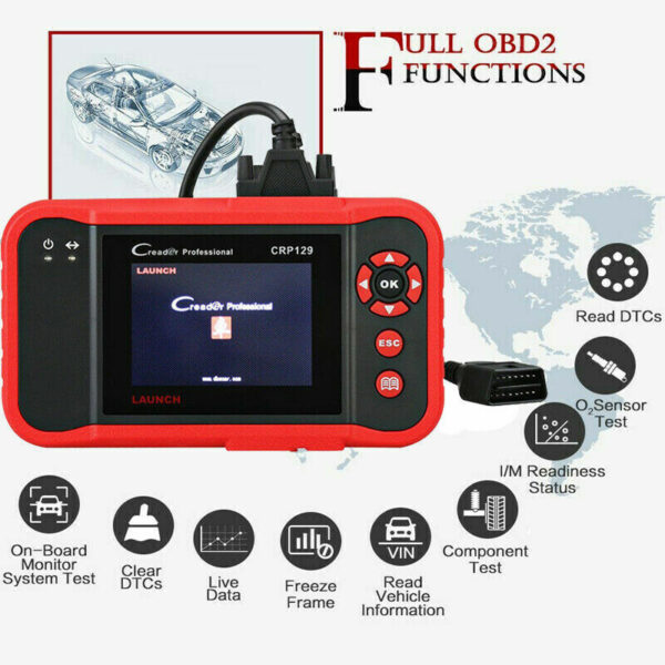 LAUNCH X431 OBD2 Code Reader ABS Reset SAS Diagnostic Tool Auto Scanner NEWEST - Image 6