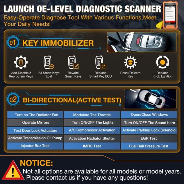 LAUNCH X431 PRO Elite for GM Automotive Full System OBD2 Scanner Diagnostic Tool - Image 4