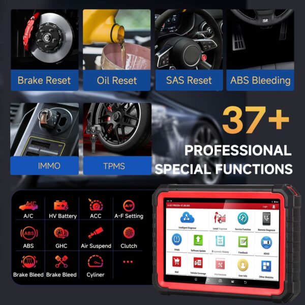 LAUNCH X431 PRO3S+ V5.0 Bidirectional EC-U Coding OBD2 Scanner Car Diagnostic - Image 5