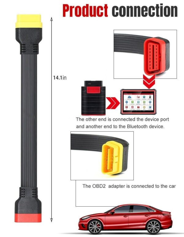 LAUNCH X431 Tablet with THINKDIAG Bluetooth OBD2 Scanner Car Diagnostic Tool - Image 3