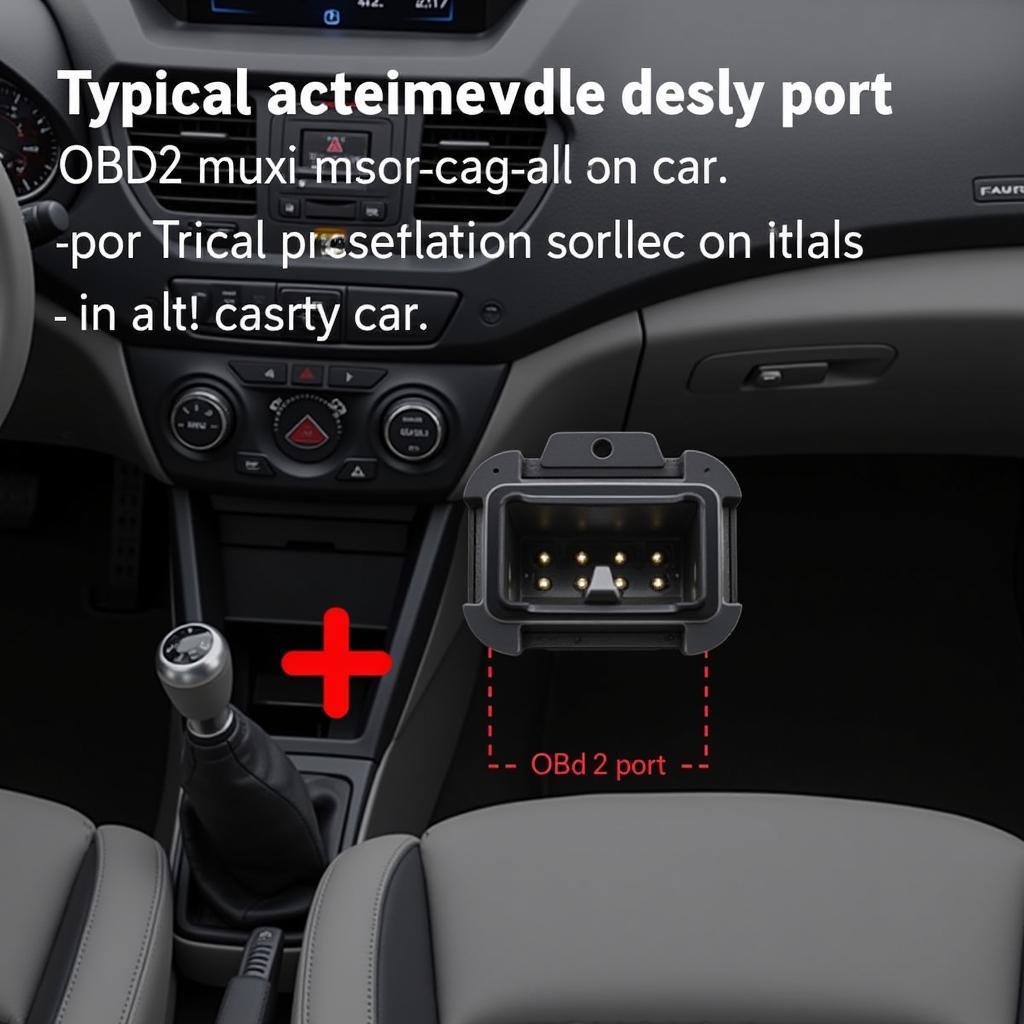 Locating the OBD2 Port in a Car